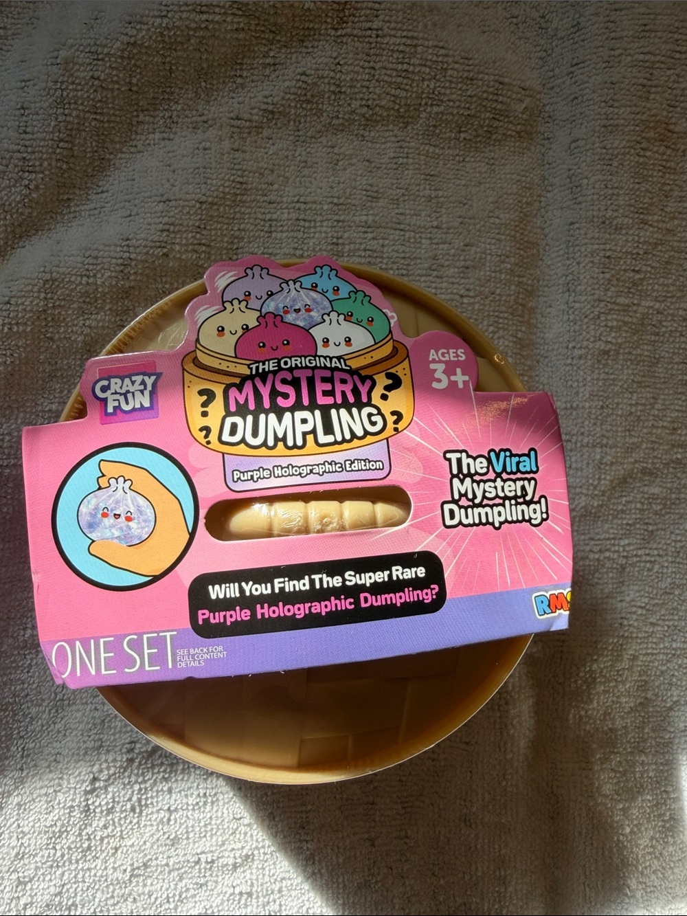 Mystery Dumpling Purple Holographic Edition - Kids Toy